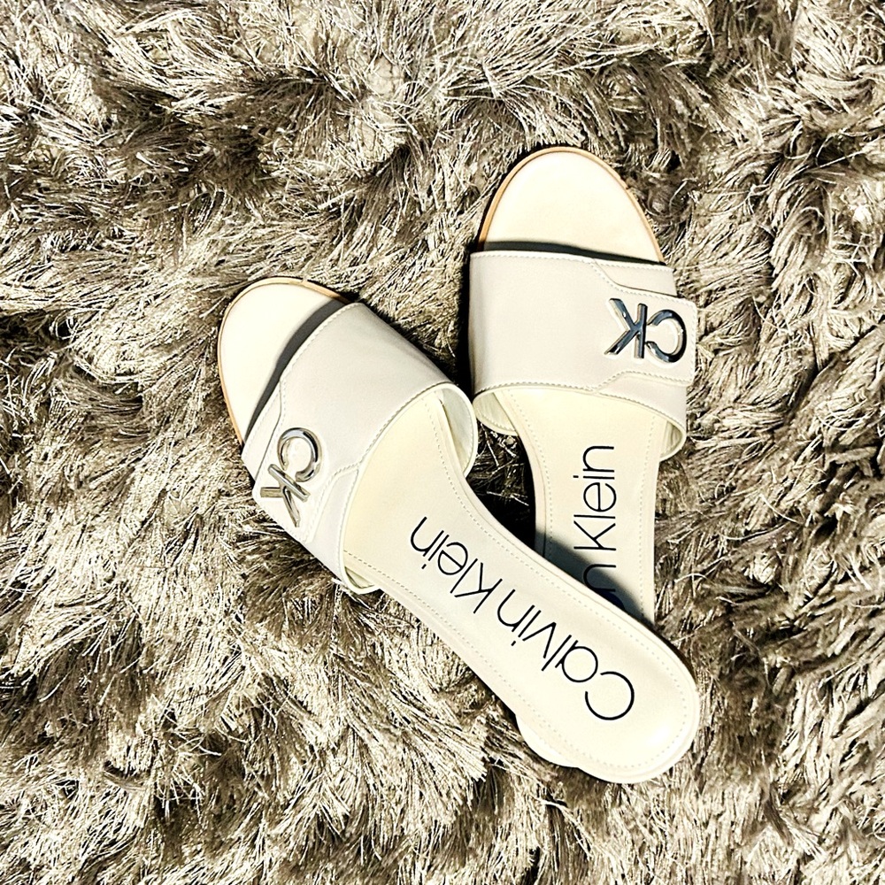 Calvin Klein Slip On Sandals